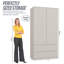 Jonathin 2 Door Wardrobe-1249795854