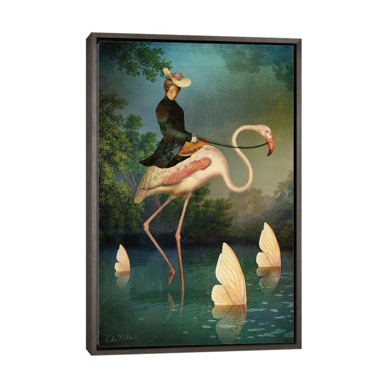 Le Passage, Catrin Welz-Stein par Catrin Welz-Stein - impression d'art graphique, H 40 po x l 26 po, Toile encadrée