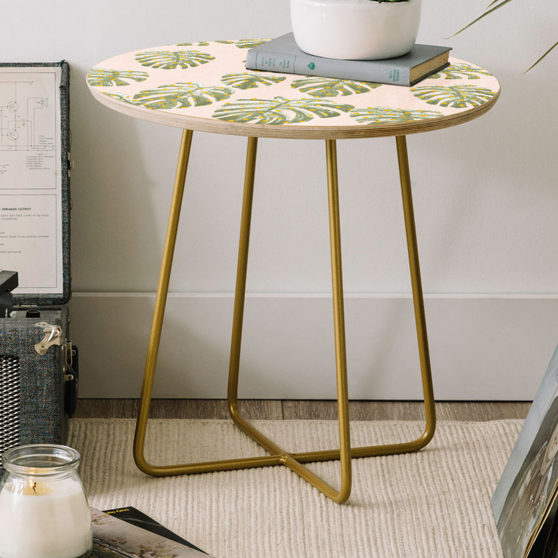 Table de bout ronde Dash and Ash Palm Oasis