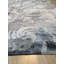Tapis gris en laine noué à la main
