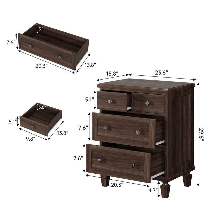 47.2cm W Chest of Drawers