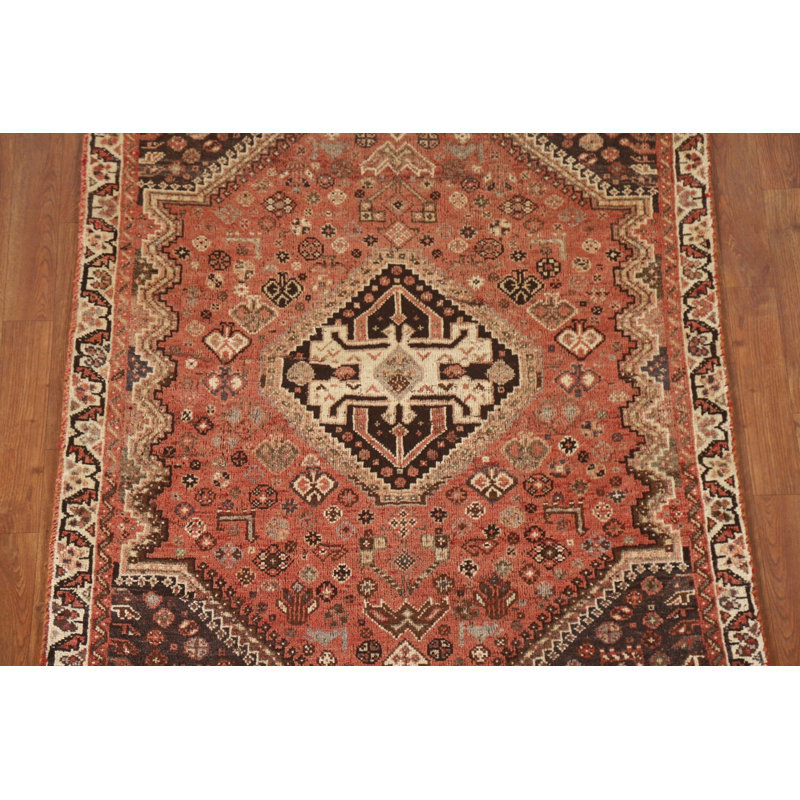Tapis tribal rétro vintage 4 x 6