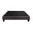 Dark Gray King Bed Frame Base - Filled Upholstery Size Upholstered With Fabric Easy Assembly