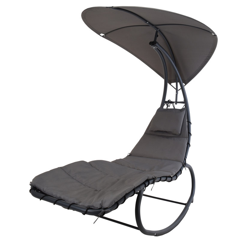 Giselle 195cm Long Single Chaise with Cushions