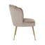 Chaise d'appoint rembourrée en velours Pippa-66203113-66203114