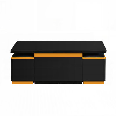 Table basse relevable avec 4 tabourets de rangement Table basse moderne avec plateau pliable et réglable