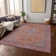 Machine Washable Indoor/Outdoor Claudian ACN1651 Orange Rug