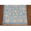 Tapis floral bleu Oushak