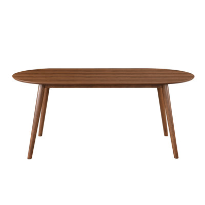 Bray Oval Solid Wood Base Dining Table