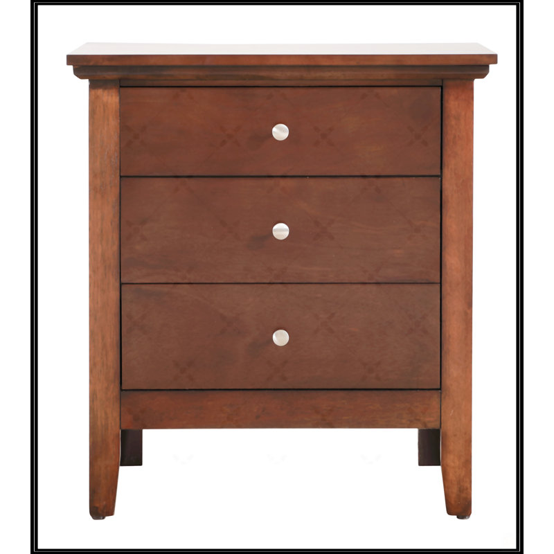 Hammond 3 Drawer Nightstand