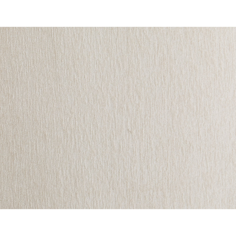 Chaise d'appoint rembourrée avec roulettes Maison, Crème clair