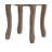 Tabouret de coiffeuse Kollyns