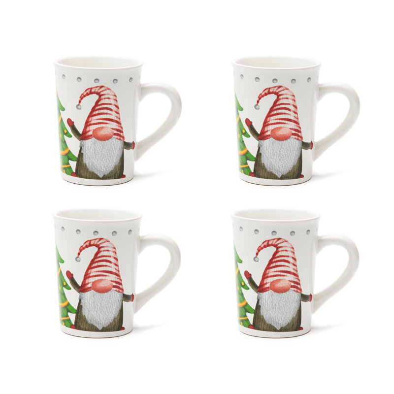 Gnomo Friends Stoneware Coffee Mug