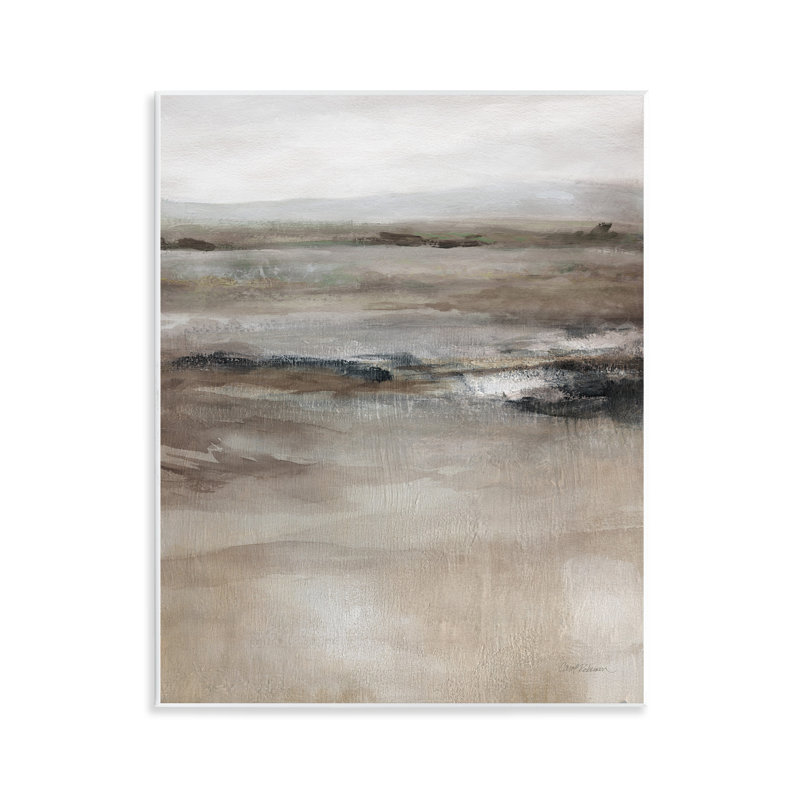 «Brown Desert Abstraction» par Carol Robinson