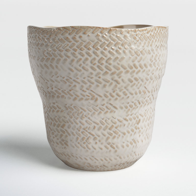 Pot à fleurs en céramique fabriqué à la main par Alexander