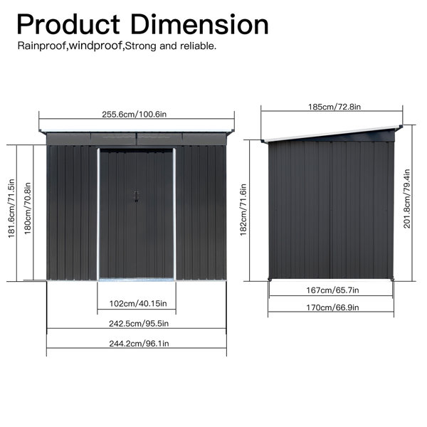 Dimensions du produit