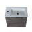 Wenty 13'' Ceramic Rectangular Bathroom Sink