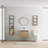 Float Mounting Bathroom Cabinet With Sink-537872937