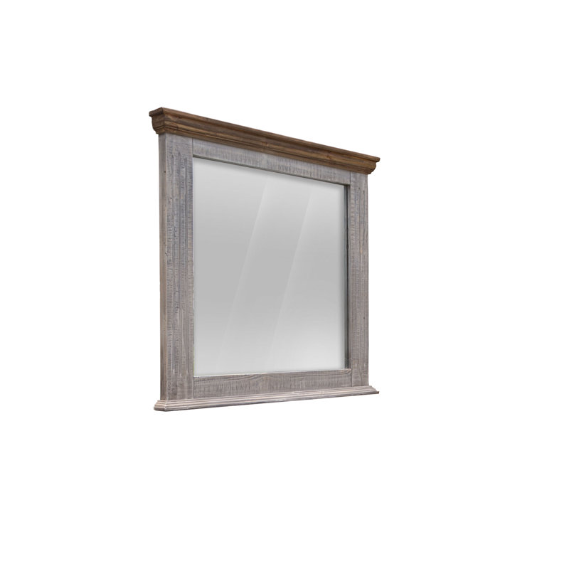 Catalina Solid Wood Flat Dresser Mirror