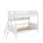 Twin Size Wooden Bunk Bed With 3 Storage Shelves-327025173