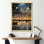 «Luminous In Lyon City In France III», reproduction sur toile