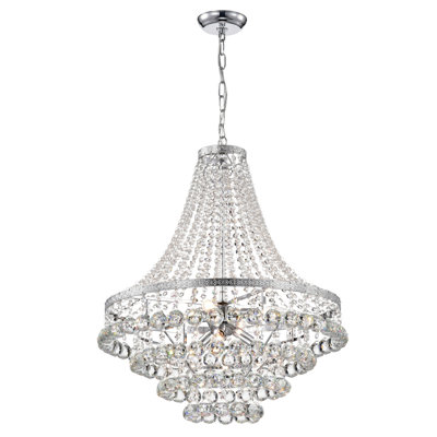 Breanna 7 - Light Unique / Statement Tiered Chandelier