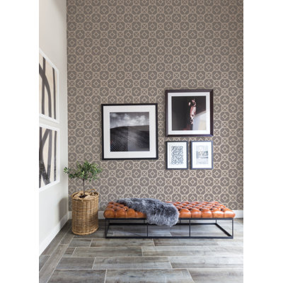 Ravello Trellis Geometric Luxury Wallpaper