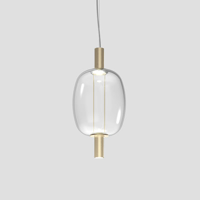 Riflesso Suspension 2L2 Crystal Transparent Matt Copper 2 L3221 Ul