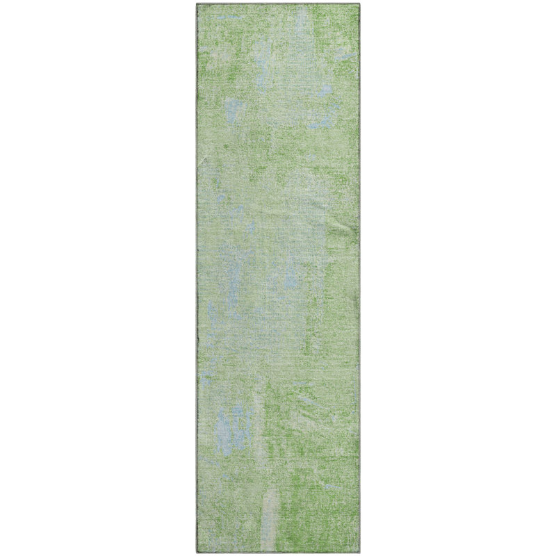 Premium Machine Washable Natoma AMF989 Abstract Rug, Runner 2'3" x 7'6"