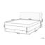 Upholstered Fabric Bed with Mattress-1814271319-1814271325