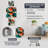 Rinkins Metal Wall Clock