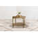 Arini Round End Side Table With Storage Shelf