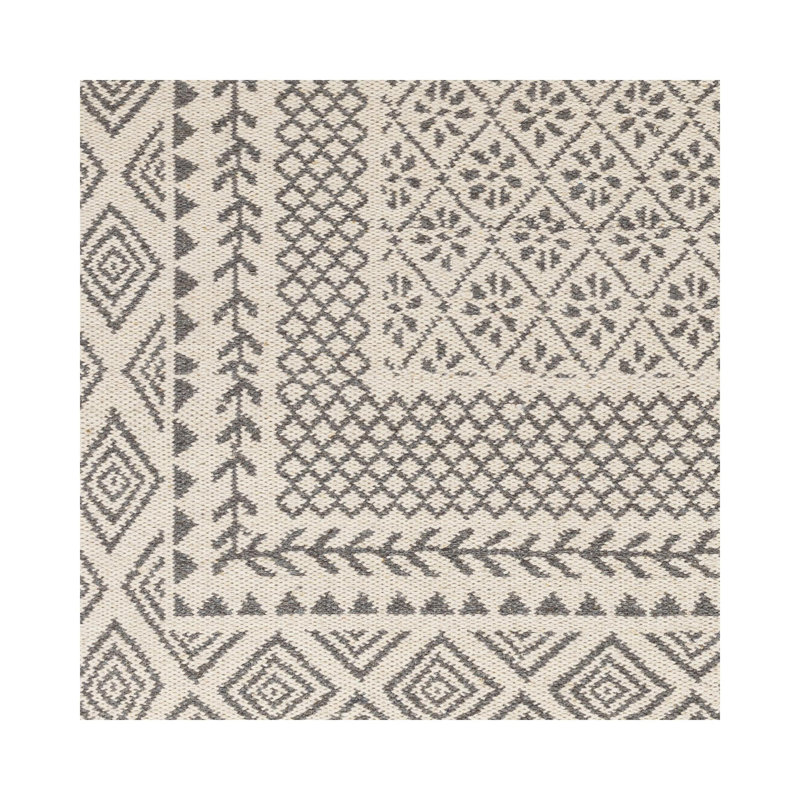 Kenyatta Wool Southwestern Indoor Rug, Rectangle 6' x 9'