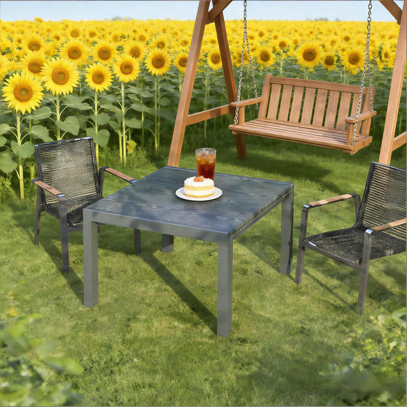 Table d'extérieur extensible rectangulaire