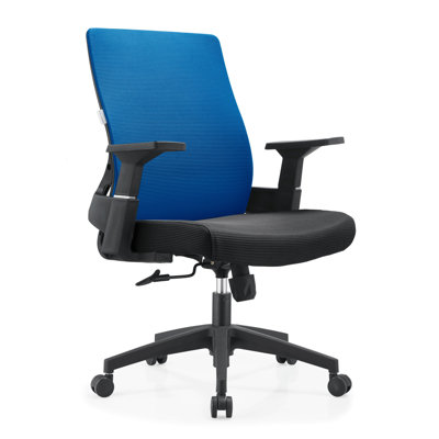 Safraz Cotton Office Chair with Headrest – Ergonomic Desk & Conference Seating with Lumbar Support, Adjustable Height, Swivel Base