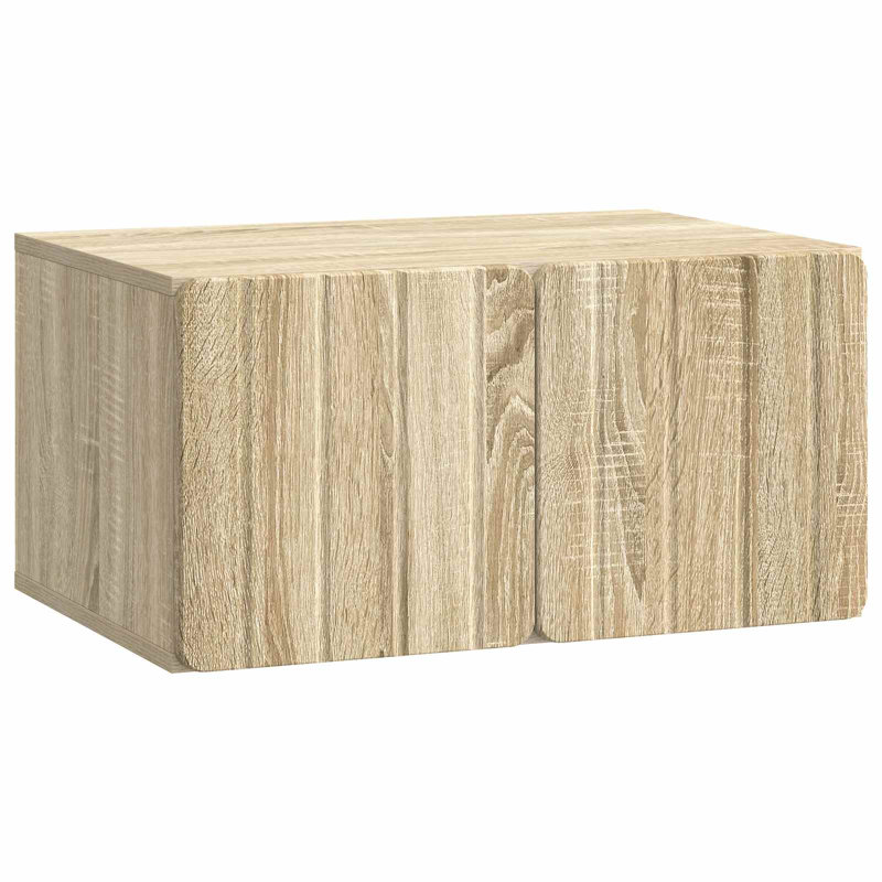 TV Stand, 30cm H x 59.5cm L x 41cm W, Sonoma Oak