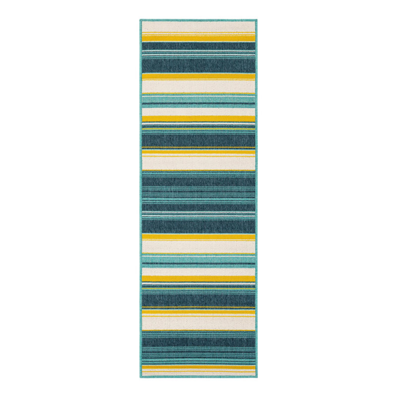 Gourlie Indoor/Outdoor Area Rug, Runner 2' x 6'1"