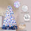 Arbre de Noël illuminé avec 9 lumières DEL multicolores-1349664362