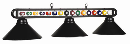 Brough 3 - Pool Table Billiard Ball Linear Pendant