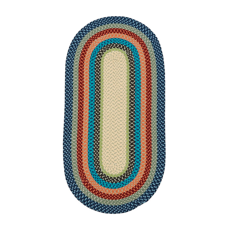 Tapis intérieur / extérieur Balbir, Tapis de couloir 2 pi 6 po x 6 pi