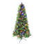 6' Artificial Pine Christmas Tree with Color & Clear Lights