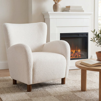 Fauteuil Stella Fluffy Teddy Boucle Cloud