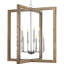 Lustre rectangulaire à 8 lumières Darcy