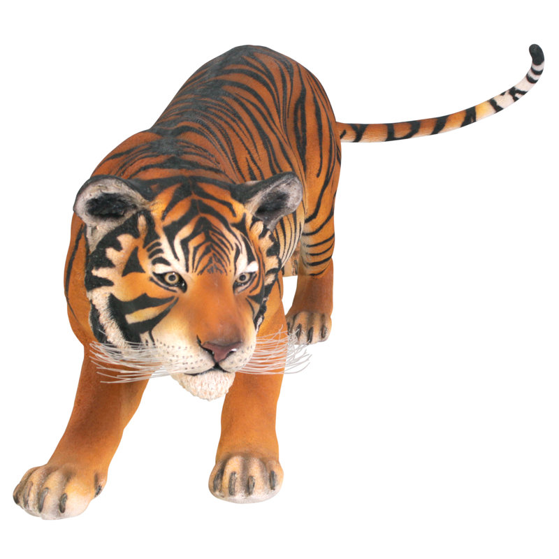 The Grand-Scale Wildlife Animal Bengal Tiger Statue