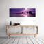 Silhouette de Seastacks au coucher du soleil, deuxième plage, Washington State, États-Unis - Reproduction de photo panoramique non encadrée-19971858-71978847