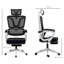 Bezell Linen Executive Chair with Headrest