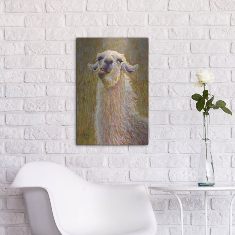 "Candido" par Rita Kirkman, H 24 po x l 16 po