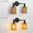 Rattan Wall Sconce Light - Hand-Woven Boho Vintage Wall Lamp With Braided Rope Shade, Hardwired Indoor Fixture For Bedroom, Bathroom, Reading Nook-975876184