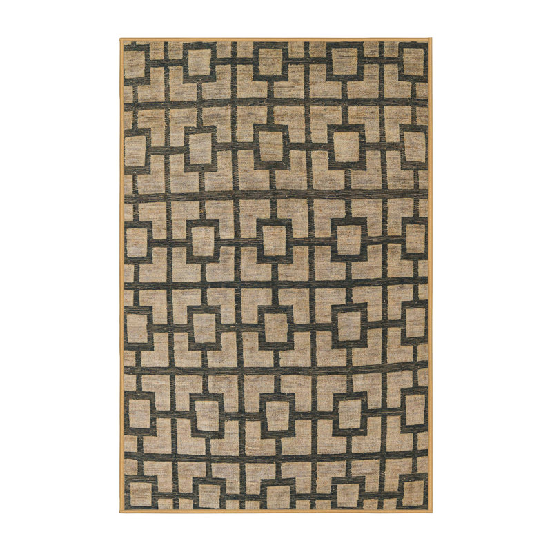 Abstract Indoor Rug, Rectangle 4' x 6'