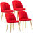 Velvet Upholstered Stacking Side Chair-748443230